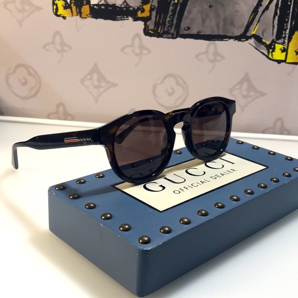 New Authentic  Gucci Men's GG0825S 49mm Sunglasses - Picture 1 of 11